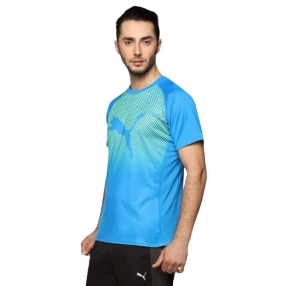 Puma Mens Tee Performance Blue short sleeve  Running XXL